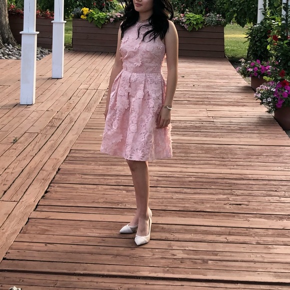 TED BAKER Pink Flower Dress - Picture 3 of 9